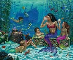 Aborisa:yoruba Religion - Religion - Nigeria Mermaid School, Mermaid Wallpapers, Mermaid Photos, Fantasy Mermaids, Mermaid Lagoon, Bo Bartlett, Alex Colville, Audrey Kawasaki, Mermaid Tale