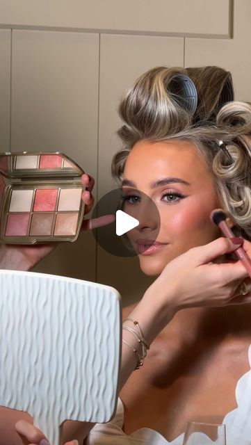 Brielle Bahr | Hair & Makeup Artist on Instagram: "the final moments of glam before the first look 💍 @maggiexwilliams

Stand-out products — 
@armanibeauty luminous silk foundation
@makeupbymario ethereal eyes palette
@hourglasscosmetics dragon palette blushes
@lawless lavender sorbet gloss (a Maggie staple 💕)

Combing through nearly 3 hours of video footage to bring you a full walkthrough and product breakdown of Maggie’s wedding day look — stay tuned! (and say a prayer for my iPhone storage 😅)

hair & makeup @beautyxbrielle 
video clips / content by @hashtagengaged 
venue @thechattoogaclub 
photographer @emilyfigurelliphotography 
planner @lindseywisedesigns 
florals @luxeandbloomatl" Ethereal Eyes Palette, Lavender Sorbet, Iphone Storage, Luminous Silk Foundation, Say A Prayer, My Iphone, Hair And Makeup Artist, Eye Palette, A Prayer