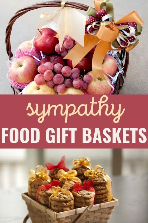 Sympathy Food Gift Baskets - Recover From Grief Sympathy Breakfast Basket, Sympathy Gift Baskets For Loss, Bereavement Food Ideas, Diy Sympathy Gifts Basket, Sorry For Your Loss Gifts Basket, Sympathy Gift Basket For Loss, Sympathy Basket Ideas, Breakfast Basket Gift Ideas, Sympathy Gift Basket Ideas