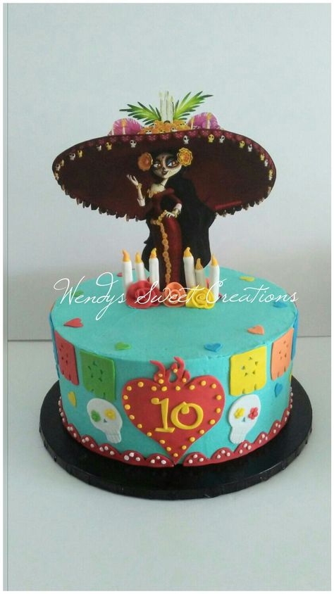 Book of life cake Book Of Life Cake, Book Of Life Quinceanera Theme, Book Of Life Party, Quinceañera Ideas, The Book Of Life, Quinceanera Themes, Mexican Party, Kids Book, Kids' Book