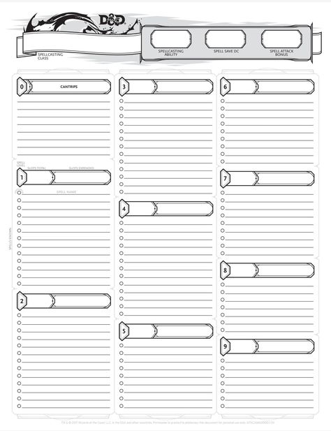 Dungeons & Dragons 2 Warlock Spells, Rpg Character Sheet, Dnd Character Sheet, Character Sheet Template, Dnd World Map, Dungeon Master's Guide, Dungeons And Dragons 5e, Dnd 5e Homebrew, Forgotten Realms