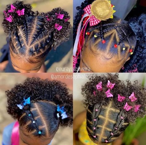 Little Black Girls Curly Hairstyles, Cute Hairstyles For Little Black Girls With Curly Hair, Straw Set Natural Hair Short Hair, Styles For Little Black Girls Hair, Cute Little Black Girls Hair Style, Braided Natural Hairstyles For Kids, Hair Style For Little Black Girls Curly, Kids Hair Styles Black, Cute Hairstyles For Curly Hair Kids