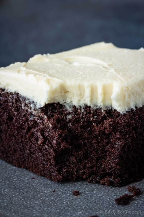 Wacky Cake - Bake. Eat. Repeat. Wacky Cake Frosting, Wacky Cake Recipe 9x13, 8x8 Cake Recipe, Wacky Cakes, Wacky Cake Recipe, Chocolate Guinness Cake, Cindy Smith, Guinness Chocolate, Wacky Cake