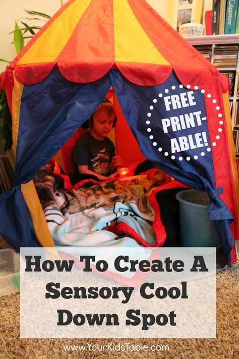 Sensory Tent Diy, Sensory Tent Ideas, Diy Sensory Room, Sensory Tent, Sensory Classroom, Sensory Seeker, Sensory Diet, Cheap Ideas, Sensory Rooms