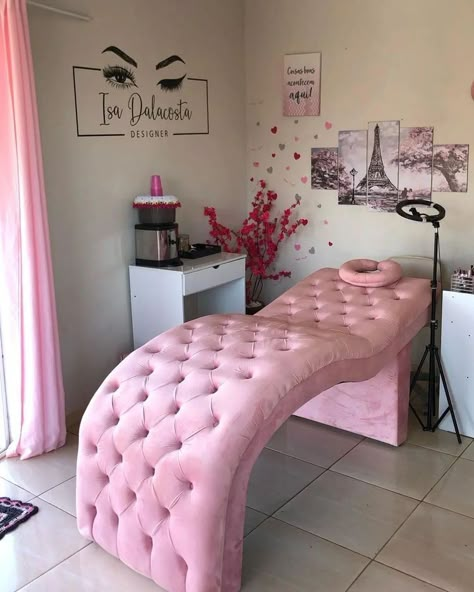 Make Up Studio Interior, Studio Lash, Lash Room Ideas, Lash Room Decor, Lash Design, Beauty Room Salon, Beauty Room Vanity, Esthetician Room Decor, Esthetics Room