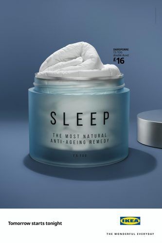 IKEA Says It's The Place For A Good Night's Sleep In Rather Clever New Print Campaign - B&T Cool Ads, Ikea Ad, Brands Advertising, 광고 디자인, Creative Advertising Design, Creative Advertising Campaign, Publicidad Creativa, John Krasinski, Groundhog Day