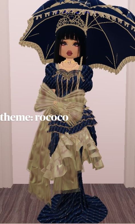 Kawaii, Royalty Theme Outfit, Dti Roblox Theme Tudor Period, Modern Royalty Outfit Dress To Impress Roblox Game, Dress To Impress Roblox Game Modern Royalty Theme, Rococo Outfit Modern, Rococo Aesthetic Dress To Impress, Dti Theme Rococo, Dress To Impress Modern Royalty Theme