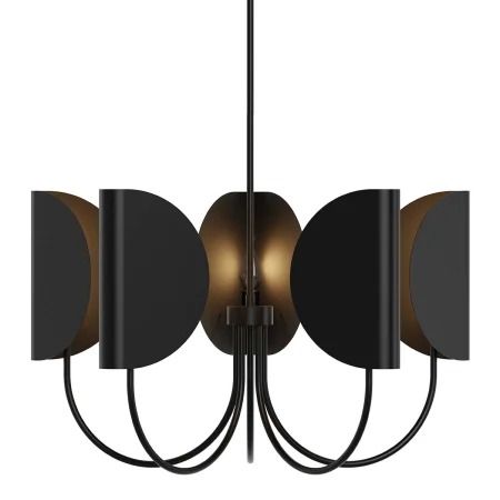 Alora Lighting CH450732MB Seno 5 Light 32" Wide Chandelier | Build.com Lights Hallway, Hallway Lights, Living Room Lights, Lights Living Room, Exterior Lights, Bedroom Lights, Lights Bedroom, Bathroom Lights, 3 Light Chandelier