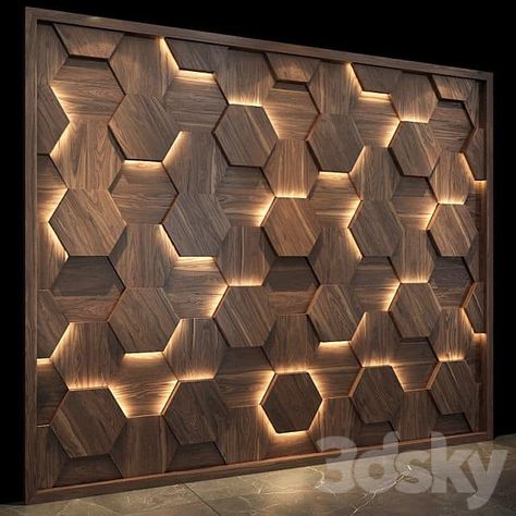 Wood Panel Texture, Wooden Accent Wall, Modern Wall Paneling, Wood Wall Design, Textured Wall Panels, House Wall Design, Wall Paneling Diy, Tv Wand, Wall Panel Design