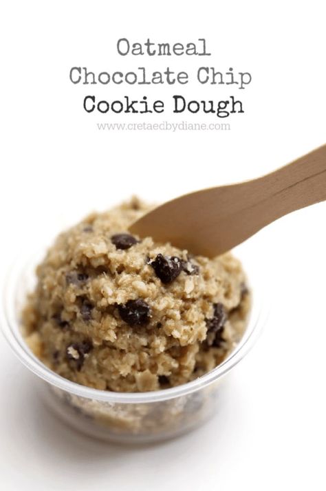 Edible Oatmeal Cookie Dough For One, Healthy Oat Cookie Dough, No Flour Edible Cookie Dough, Healthy Oatmeal Cookie Dough, Oat Flour Edible Cookie Dough, Edible Cookie Dough Recipe No Flour, Oat Cookie Dough, Edible Cookie Dough No Flour, Oatmeal Chocolate Chip Cookie Dough