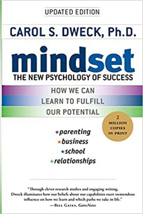 The updated edition of the bestselling book that has changed millions of lives with its insights into the growth mindset Growth Mindset, Psychology, Books