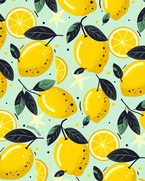 Which fruit shall I draw next? 🍎🍑🥝 Remember my orange pattern? Well, I love it so much that I decided to turn it into a full collection with different fruits! Jesty Lemon pattern illustration for my portfolio 🍋 Phone cases are available in my Etsy shop 📱 #digitalart #productdesign #art #patterndesigner #digitalillustration #seamlesspattern #illustrationportfolio #mockupdesign #productmockup #surfacepattern #artlicensingshow #artlicensing #foodart #clipstudiopaint #artofinstagram Lemon Drawing, Lemon Pattern, Lemon Patterns, Different Fruits, Orange Pattern, My Portfolio, Clip Studio Paint, Art Licensing, Pretty Patterns