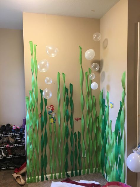 Under The Sea Hoco Theme, Under The Sea Homecoming Theme, Seaweed Streamers, Scuba Vbs, Homecoming 2024, Vbs Craft, Under The Sea Decorations, Vbs Decorations, Ocean Theme Classroom