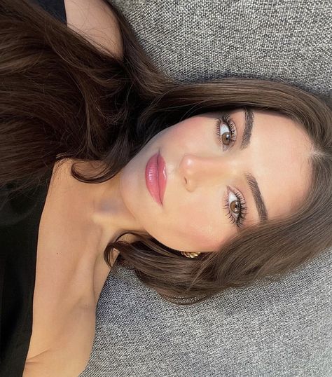 Ashley Lamarca, Eye Tint, Latina Makeup, Luminous Silk Foundation, Soft Glam Makeup, Celebrity Look Alike, Armani Beauty, Glowing Makeup, Fake Lashes