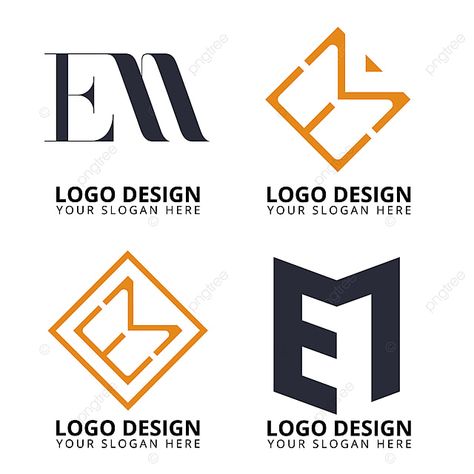 Ems Logo, Letter M Logo, Logo M, Collection Letter, Logo Design Free Templates, Brand Logo Design, Logo Design Collection, M Logo, Slogan Design