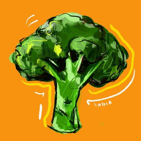 broccoli digital drawing + pfp Broccoli Tattoo, Broccoli Art, Broccoli Drawing, Drawing Pfp, Speed Draw, Recipe Journal, Steamed Broccoli, Broccoli Beef, Motorcycle Helmet