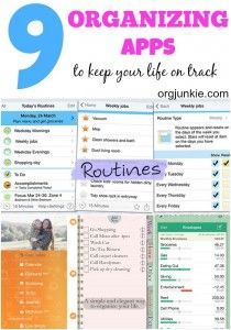 Organization Apps Iphone, Organizing Apps, Life On Track, Organize Life, Office Organization At Work, To Do List Printable, Garage Bedroom, Digital Organization, Organization Apps