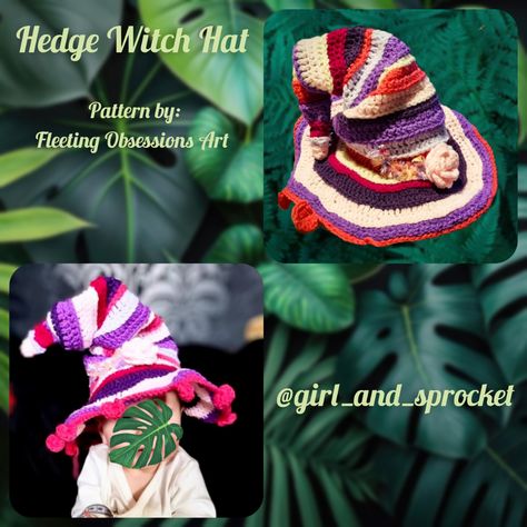 Pattern tester appreciation!

@girl_and_sprocket made a Hedge witch hat for their mini me and it is so cute!!!

You can get the pattern on my website or Ravelry.
https://fleetingobsessionsart.squarespace.com/shop/p/pattern-hedge-witch-hat
https://www.ravelry.com/patterns/library/hedge-witch-and-beanie-hat

#fleetingobsessionsart #fleetingobsessionscrafts #hedgewitchhat #crochetwitchhat #crochet #witch #witchtok #crochet pattern #crochethat #witchaesthetic #girl_and_sprocket Hedge Witch Hat, Crochet Witch, W.i.t.c.h Aesthetic, Hedge Witch, Pattern Library, Crochet Hat Pattern, Witch Hat, Mini Me, Hat Pattern