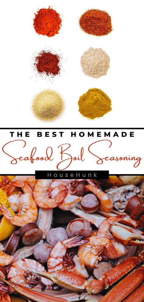 Homemade Seafood Boil, Mild Seafood Boil Sauce, Seafood Boil Seasoning Recipe, Seafood Boil No Seafood, Garlic Butter For Seafood Boil, Crab Boil Seasoning, Seafood Boil Old Bay Seasoning, Shrimp Boil With Old Bay Seasoning, Seafood Boil Seasoning