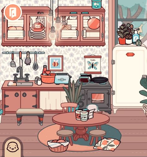 Toca Boca Kitchen, Toca Boca Hair Salon, Toca Room Ideas, Toca House Ideas, Toca Boca Life World, Ideas Toca Boca, Toca Ideas, Toca Boca House Ideas, Toca Boca Room