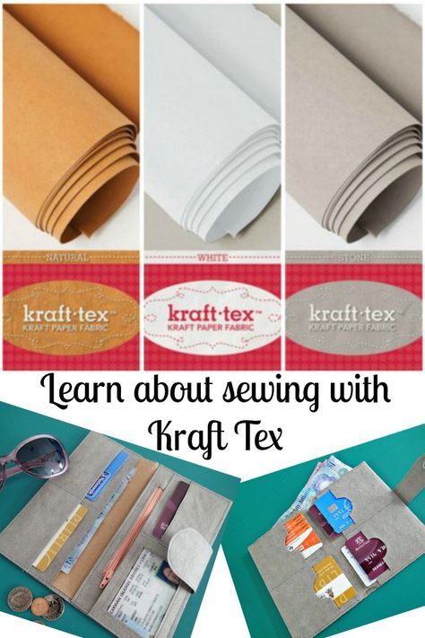 Learning about the new 'paper fabric' product called Kraft Tex and how you can get a leather-like appearance by treating it before sewing. Great for wallets. Krafttex Projects, Washable Paper Bag, Washable Paper, Modern Bag, Sewing Bags, Trendy Sewing, Beginner Sewing Projects Easy, Paper Fabric, Sewing Purses