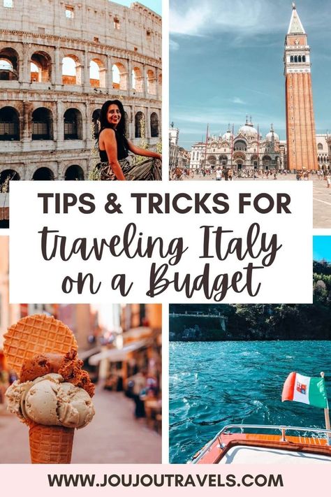 Visiting Italy doesn’t have to be expensive. In fact, with the right tips and tricks, you can have an amazing time in Italy on a budget. From wandering the charming streets of Florence to lounging on the Amalfi Coast, master the art of budget travel in Italy. Travel to Italy cheap. Save money tips. Tips for traveling Italy affordably. cost for a 7 day trip to italy. Florence On A Budget, Itenerary Travel Italy, Italy Cheap Travel, Planning A Trip To Italy Budget, Backpacking Italy, Italy On A Budget, Traveling Italy, Italy In May, 10 Days In Italy