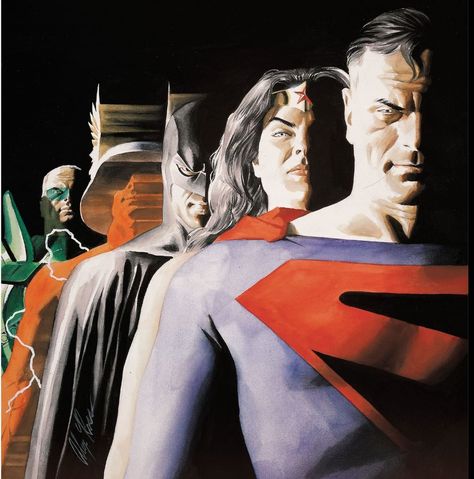 Alex Ross on Instagram: “Kingdom Come #dccomics #superman #batman #wonderwoman #comicartist #fridayfeeling #art” Alex Ross Kingdom Come, Wallpaper Spider Man, Frank Cho, Superman Art, Univers Dc, Alex Ross, Frank Miller, Jim Lee, Arte Dc Comics