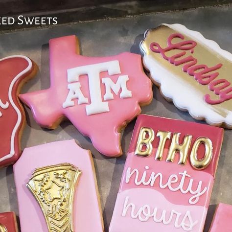 Simply Baked Sweets on Instagram: "It's another Aggie Ring Day 🍺🎈 Congrats Lindsay! Inspired by @busyb.bakehouse #ringdaycookies #aggiecookies #kingwoodtxcookies #kingwoodcookies #atascocitacookies #simplybakedsweets" Aggie Ring Day Cake, Aggie Ring Cake, Aggie Ring Dunk Party Ideas, Aggie Ring Dunk Cookies, Ring Day Aggie, Aggie Ring Dunk, Aggie Ring Day, Aggie Ring, Ring Day