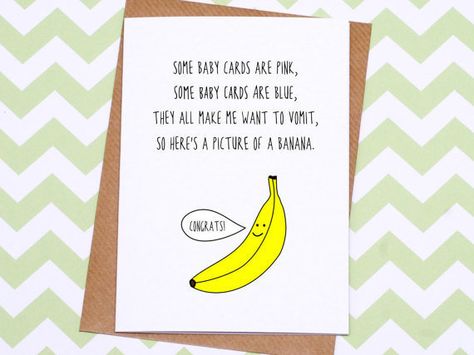 38 Honest Cards For New Parents With A Sense Of Humor Cards For New Parents, Baby Funny, New Baby Card, Talented People, Single Mom Quotes, Funny New, Baby Card, Baby Shower Cards, New Baby Cards