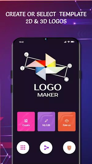 Logo Maker Graphic design logo Logos, Logo Maker App, Design App, 3d Logo, Professional Logo, Creative Logo, Logo Maker, Create A Logo, Business Branding