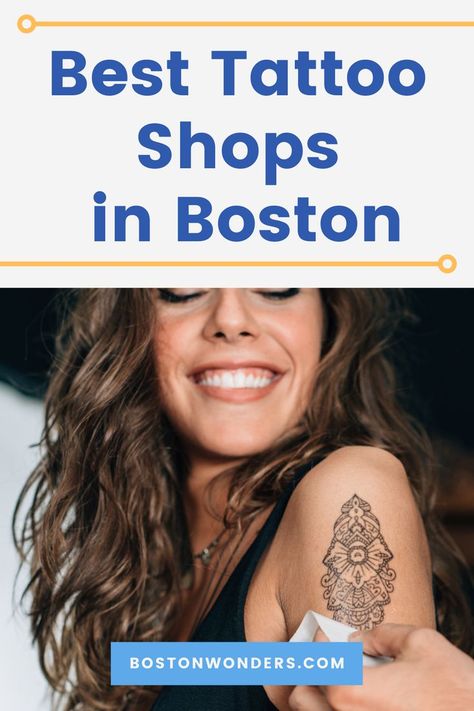 Best Tattoo Shops in Boston, Massachusetts Boston Tattoo Ideas, Boston Tattoo, Places In Boston, Ma Tattoo, Jewel Tattoo, Idea Tattoo, Girls Trips, Creative Tattoo, Living In Boston