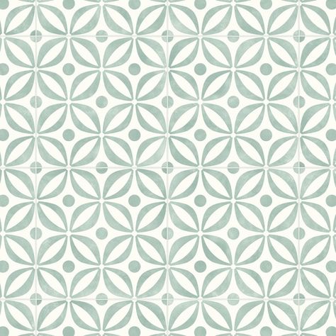 Emilia 523 - Aspire collection - Sheet Vinyl Flooring | LeoLine Tile Effect Vinyl Flooring, Cushioned Vinyl Flooring, Sheet Vinyl Flooring, Mid Century Light, Kitchen Vinyl, Green Sheets, Linoleum Flooring, Cheap Kitchen, Vinyl Rolls