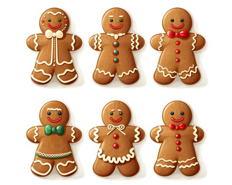 Gingerbread Men Cookies Watercolor Art Print 8x10 Wall Decor | eBay Ginger Bread Man Decorating, Gingerbread Man Inspiration, Ginger Bread Men Drawing, Gingerbread Cookies Painting, Gingerbreadman Cookie, Gingerbread Cookies Decorated Icing, Gingerbread Man Icing Ideas, Christmas Cookies Painting, Gingerman Drawing