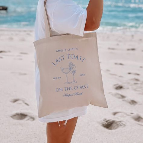 Elevate your bachelorette squad with personalized tote bags! These stylish and practical accessories are perfect for carrying all your essentials while celebrating in style. Get your crew matching totes and make your bach bash truly unforgettable! #BacheloretteParty #ToteBags #BrideTribe #WeddingSeason #CustomizedGifts #BrideSquad #PersonalizedTotes #GirlsNightOut #BacheloretteCelebration #BridesmaidsGifts Drawn Cocktails, Bachelorette Swag, Bachelorette Squad, Toast On The Coast Bachelorette, Coastal Bachelorette, Bachelorette Tote Bags, Bachelorette Bag, Bachelorette Tote, Last Toast On The Coast