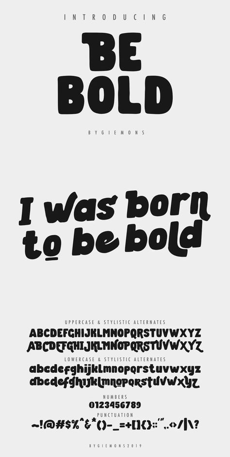 Big Bold Font, Bold Fun Fonts, Cool Typeface, Fun Typeface, Thick Fonts, Round Lettering, Interesting Fonts, Typeface Inspiration, Friendly Fonts