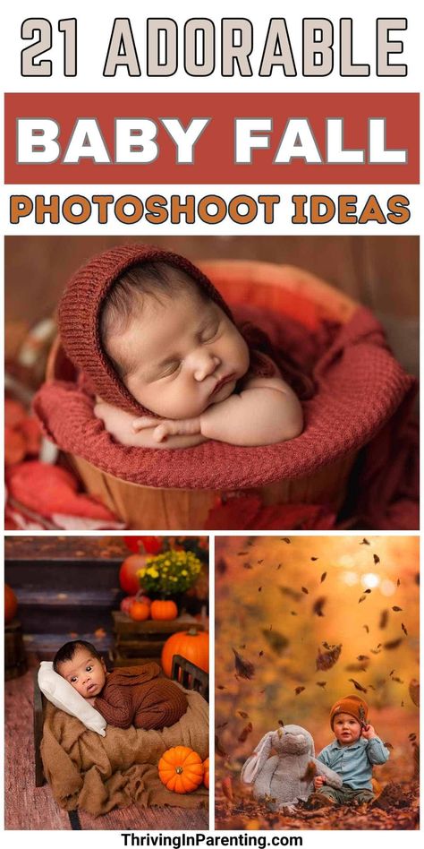 Capture the cuteness of the season with these cute fall baby photoshoot ideas with fall leaves, pumpkins, sunflower and more. Explore fall family photoshoot ideas with baby and DIY options at home. Get inspired by newborn and fall-themed photoshoot ideas for your baby. Baby fall photoshoot ideas. Newborn Fall Photoshoot At Home, Family Fall Photos With Baby, Fall Baby Photoshoot Boys, Fall Photos With Baby, Fall Newborn Photoshoot, Newborn Fall Photoshoot, Photoshoot Ideas For Boys, Baby Fall Photoshoot, Fall Newborn Pictures