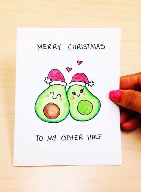 44 Funny DIY Christmas Cards for Holiday Joy - Big DIY IDeas Christmas Card For Girlfriend, Diy Christmas Gifts For Boyfriend, Bff Christmas, Diy Gift For Bff, Girlfriend Christmas, Navidad Diy, Diy Gifts For Boyfriend, Christmas Gifts For Boyfriend, Funny Christmas Cards