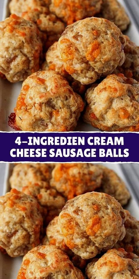 Cream Cheese Sausage Balls Sausage Balls With Cream Cheese Bisquick, Sausage Balls With Worcestershire Sauce, Cream Cheese Sausage Balls Bisquick, Breakfast Sausage Balls Bisquick, Sausage Ball Recipes, Turkey Sausage Balls Bisquick, Sausage Balls Without Bisquick, Best Sausage Ball Recipe, Bisquick Sausage Balls