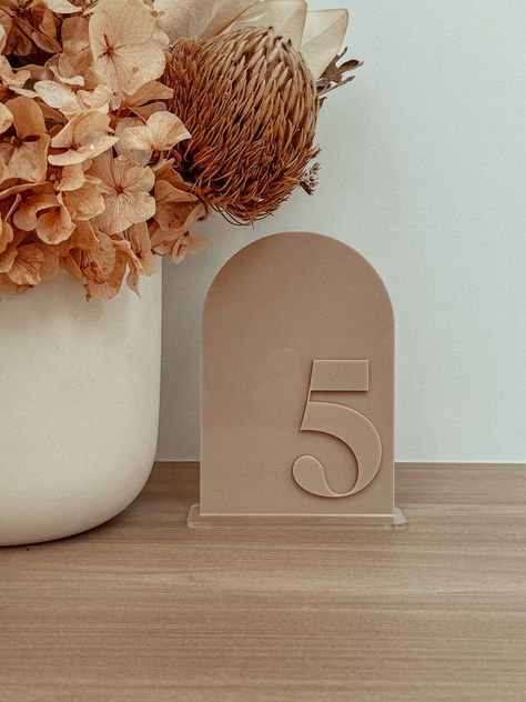 Excited to share the latest addition to my #etsy shop: Arch Table Numbers | Table Numbers | Acrylic Table Numbers | Table Number Wedding https://etsy.me/3Qg5uFO #wedding #gold #classic #beige #weddingtablenumber #tablenumbers #eventtablenumbers #weddingsignage #wedding Arch Table Numbers, Table Numbers Acrylic, Table Coordinate, Arch Table, Candy Bar Sign, Acrylic Table Numbers, Wooden Table Numbers, Number Ideas, Design Shapes