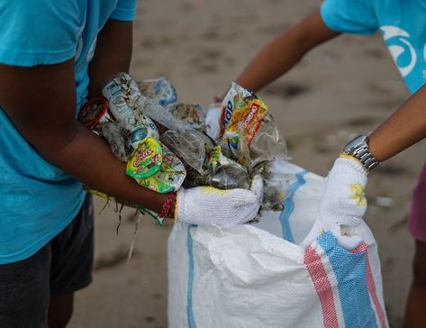 This #WorldCleanUpDay, let's take a stand for our planet! 🌎 Learn about the global drive for responsible waste disposal. Like this determined eco-warrior, we can all contribute to a cleaner, healthier world 💪. Your actions matter! #EcoAction #CleanUp #NoMoreLitter #ResponsibleConsumption #GreenWarrior 🍃 Plastic Pollution Facts, Recycle Items, Clean Up Day, Sustainable Consumption, Save Mother Earth, Beach Clean Up, Help The Planet, Ocean Pollution, Waste Recycling