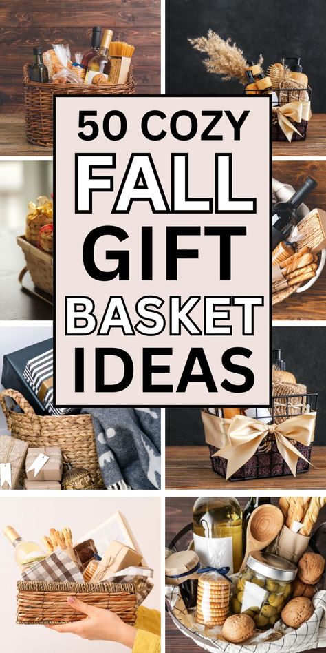 fall festival raffle basket ideas Themed Gift Baskets For Women, Thankful Basket Ideas, Fall Gift Basket Ideas, Fall Basket Ideas, Adult Gift Basket, Raffle Basket Ideas, Silent Auction Gift Basket Ideas, Raffle Gift Basket Ideas, Thanksgiving Gift Basket