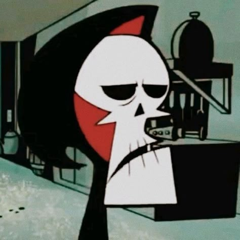 Billy And Mandy, Grim Adventures, Cartoon Profile, Cartoon Icons, The Grim, Cartoon Profile Pics, Profile Pics, Cartoon Network, Skeleton