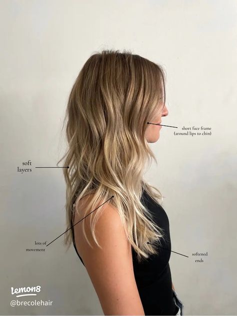 SOFT TEXTURE HAIRCUT | Gallery posted by Brecolehair | Lemon8 Choppy Layers Haircut, Haircuts Long Face, Butterfly Haircut Unstyled, Long Soft Layers Haircut, Haircut Unstyled, Long Soft Layers, Texture Haircut, Long Choppy Layers, Textured Haircut