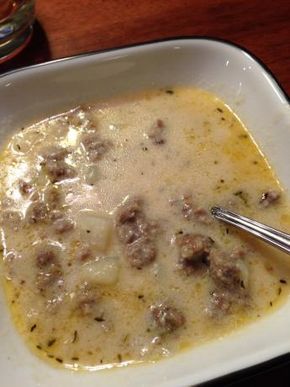 Sausage And Potato Soup, Sausage Cabbage, Spaghetti Vongole, Sausage Potato Soup, Jimmy Dean Sausage, Sausage Potato, Sausage Potatoes, Crock Pot Recipes, Jimmy Dean