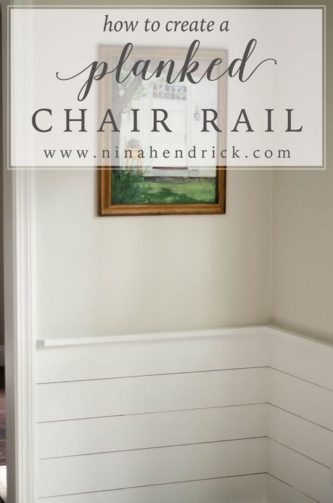 Diy Plank Wall, Chair Exercises, Plank Walls, Chair Rail, Bedroom Chair, Take A Seat, Wall Treatments, Chair Covers, Accent Chairs