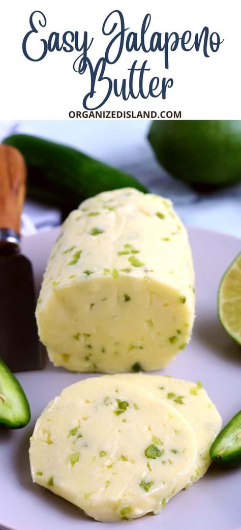 Honey Jalapeño Butter, Jalapeno Compound Butter, Whole Jalapeno Recipes, Jalapeño Honey Butter, Ideas For Jalapenos, Jalepeno Pepper Uses, Things To Do With Jalapeno Peppers, Jalapeno Oil Recipes, Fresh Jalapeno Recipes Easy