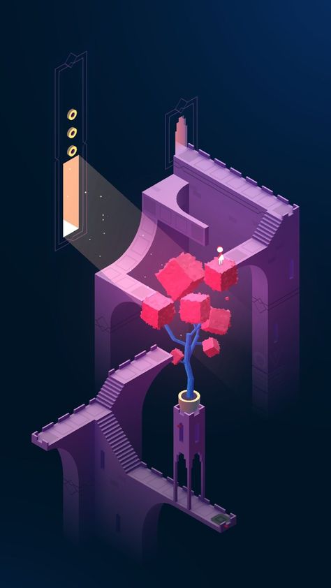 Monument Valley Game, Monument Valley 2, Hot Air Balloon Invitation, Valley Game, Isometric Map, City Life Photography, Low Poly Games, Unity Games, New Architecture