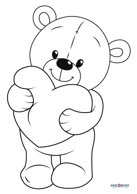 Teddy Bear Outline, Teddy Drawing, Teddy Bear Sketch, Teddy Bear Template, Printable Teddy Bear, Teddy Bear Coloring Pages, Bear Template, Teddy Bear Drawing, Bear Sketch