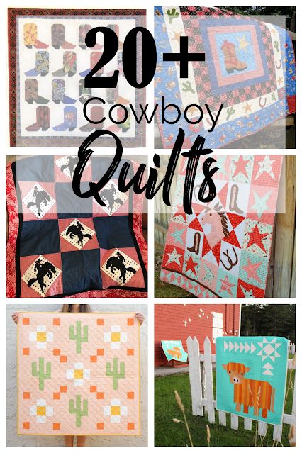 Cowboy Quilt Patterns Free, Free Horse Quilt Patterns, Western Quilt Blocks, Horse Quilts Ideas Block Patterns, Cowgirl Quilt Patterns, Western Baby Quilt Patterns, Cowboy Boot Quilt Pattern Free, Quilt Patterns Western, Western Quilts Patterns