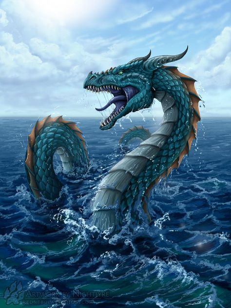 What type of dragon are you? - Are you a Marophius (Sea Dragon) ? - Wattpad Mythical Sea Creatures, Types Of Dragons, Dragon Cross Stitch, Sea Serpent, Water Dragon, 다크 판타지, Sea Dragon, Dragon Pictures, Dragon Artwork